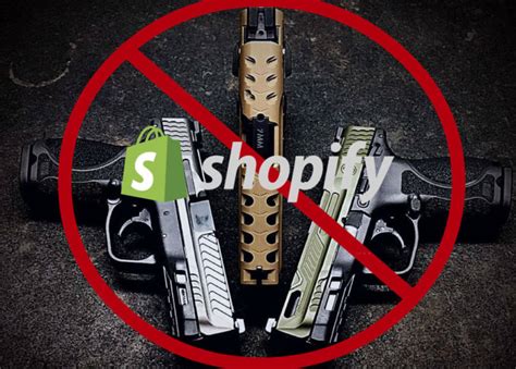 Firearms Industry eCommerce - Shopify Bans Gun Store eCommerce
