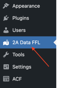 Plugin in Admin Sidebar