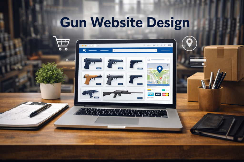 Gun Website Design