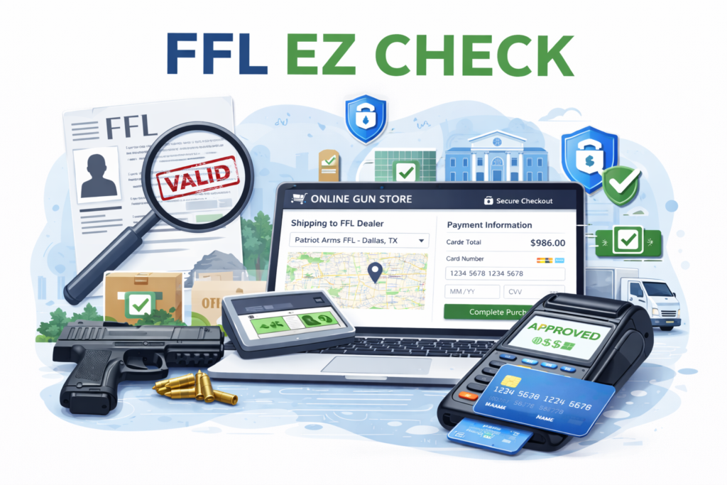 FFL EZ Check: How Gun Stores Verify FFL for Online Sales