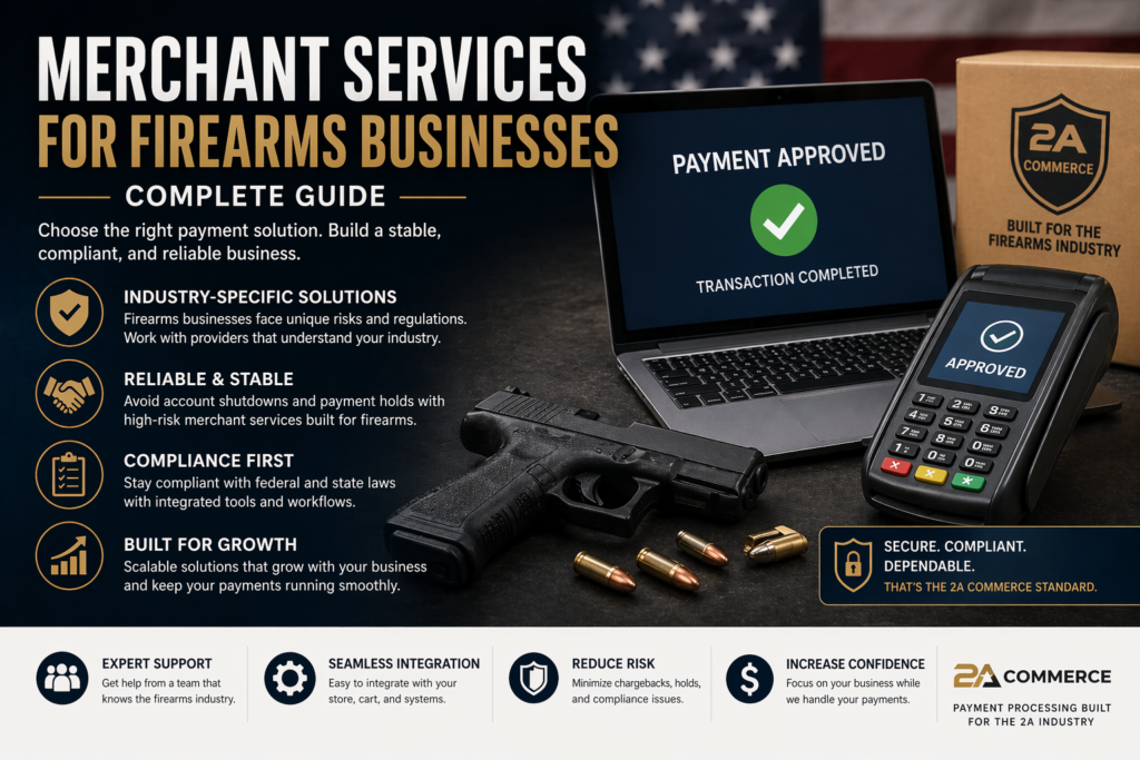 Merchant Services for Firearms Businesses