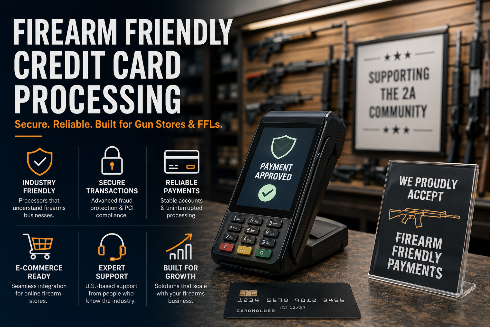 firearm friendly credit card processing