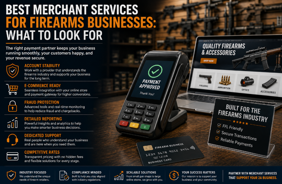 merchant services for firearms businesses