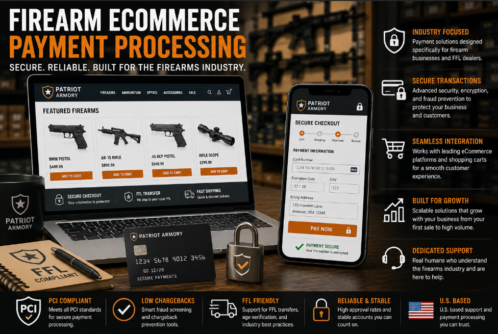 firearm ecommerce payment processing