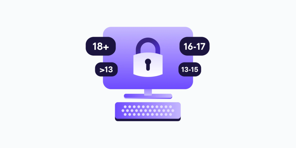 Age verification on firearms websites
