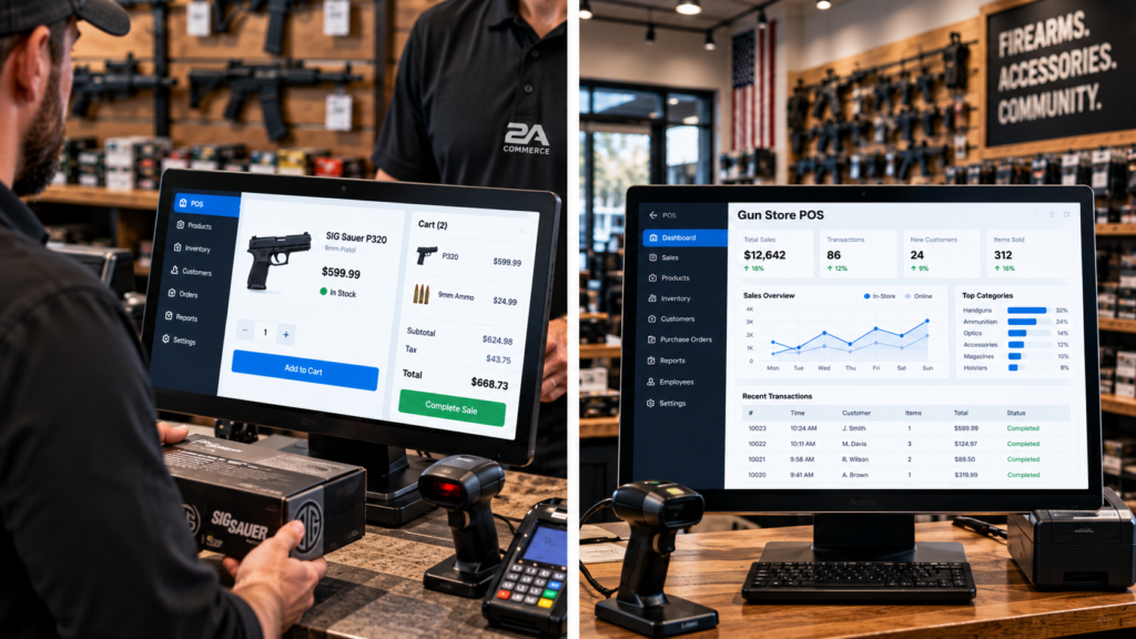 Gun store POS software