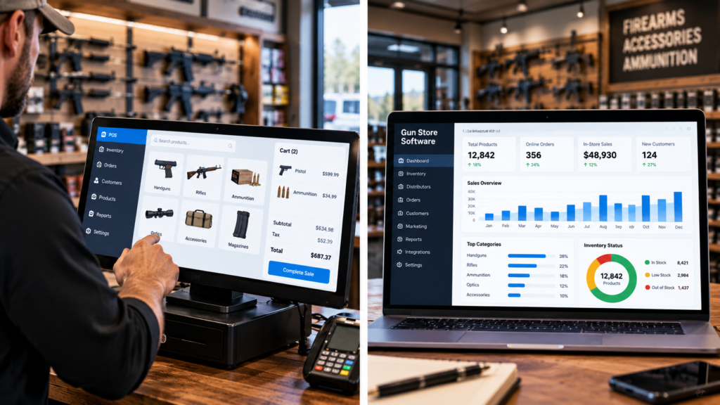 Gun store software