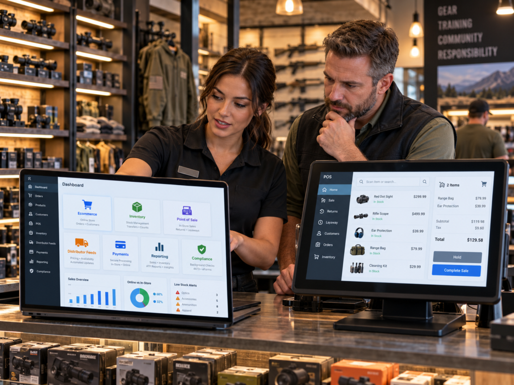 gun shop software